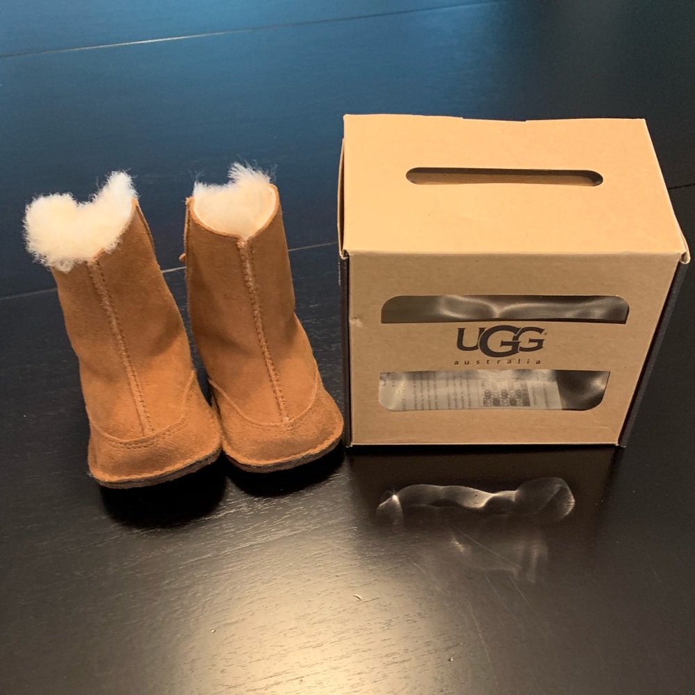 Uggs S Infant “Boo” boots with box.